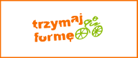 Logo KONKURSU TRZYMAJ FORMĘ w którym bierze udział uczeń klasy siódmej.