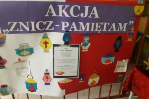 Szkolna akcja "Znicz"