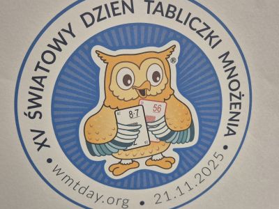 Logo Światowego Dnia Tabliczki Mnożenia.