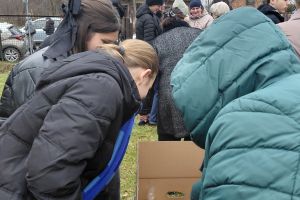 Sprzedaż pierniczków.