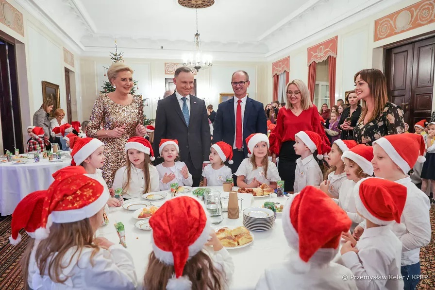 Mikołajkowe święto w Pałacu Prezydenckim