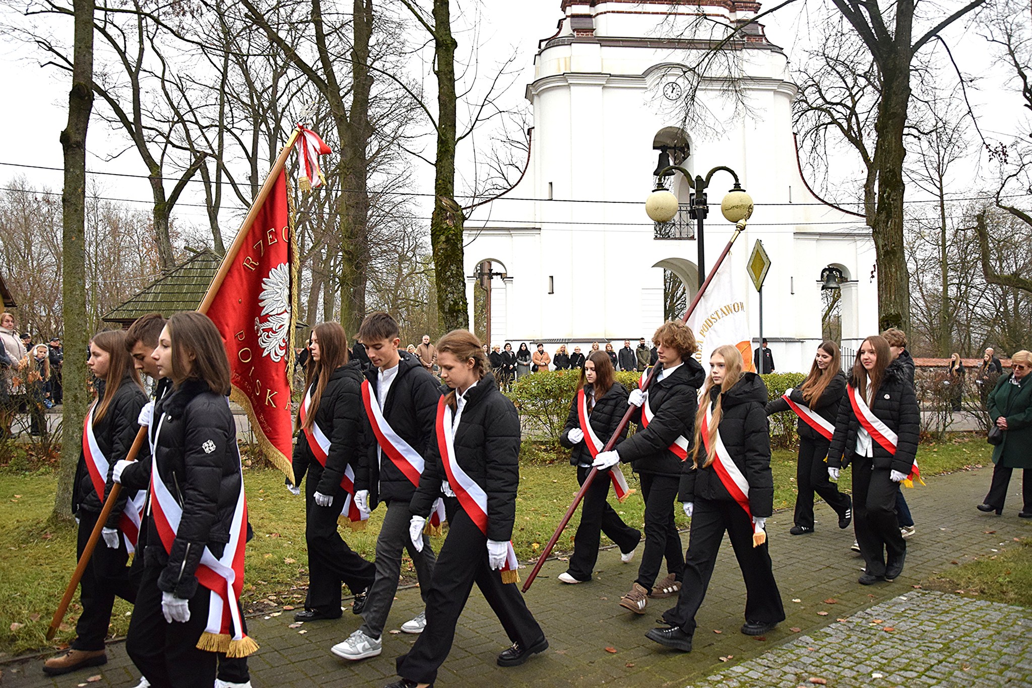 Uroczyste obchody Święta Niepodległości w Borowiu.