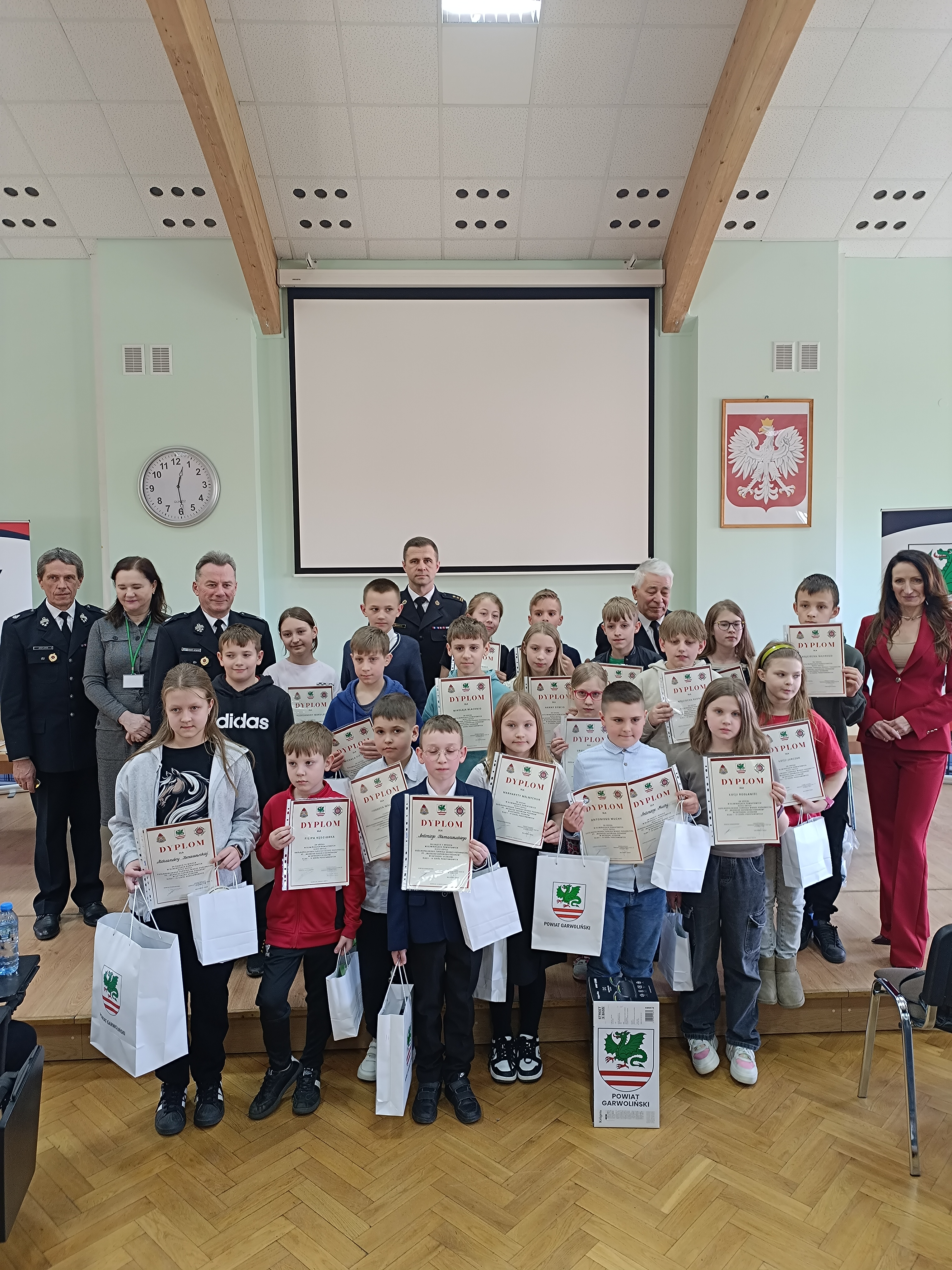 Ogólnopolski Turniej Wiedzy Pożarniczej „Młodzież Zapobiega Pożarom”.